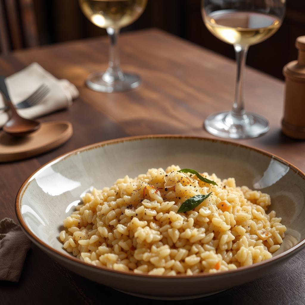 Risoto de Açafrão Clássico