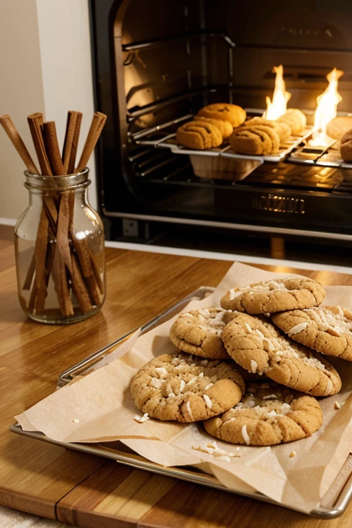 Biscoitos de Gengibre e Canela