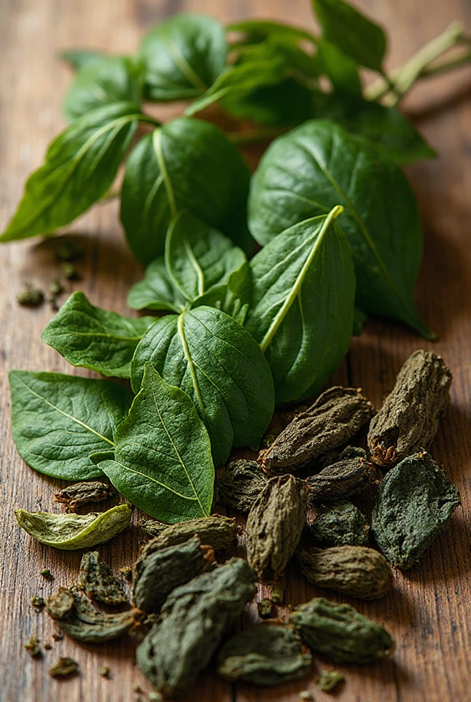 O boldo verdadeiro (Peumus boldus) é originário do Chile