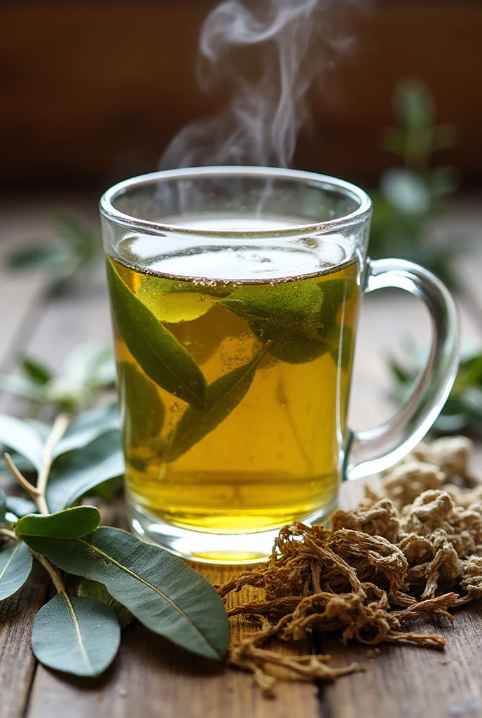 Chá de folha de Oliveira