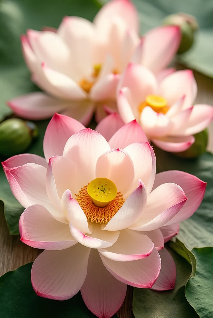 A flor de lótus é rica em compostos bioativos e nutrientes