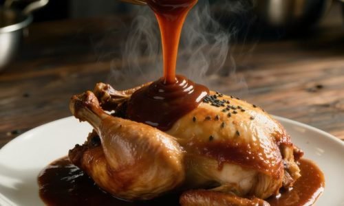 O Mole Poblano é considerado um dos molhos mais emblemáticos e sofisticados da culinária mexicana.