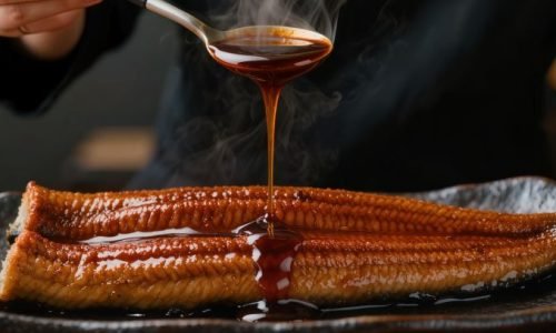 O molho Unagi é um dos condimentos mais icónicos da culinária japonesa, conhecido pelo seu sabor rico, agridoce e profundamente umami.