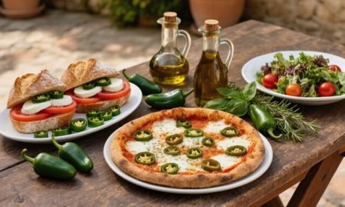O pepperoncini é um dos pimentos mais versáteis e apreciados da cozinha mediterrânea