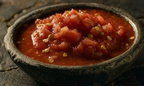 O molho Salsa Roja é um dos condimentos mais emblemáticos da culinária mexicana