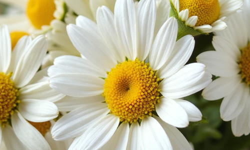 A camomila contém uma série de componentes ativos responsáveis pelas suas propriedades curativas