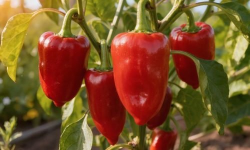 A pimenta Ajvarski e uma variedade excepcional de Capsicum annuum originaria da Macedonia do Norte